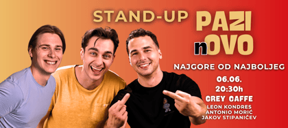 PAZI nOVO: Stand-Up večer NAJGORE OD NAJBOLJEG || URLAONA