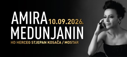 Amira Medunjanin @ Mostar