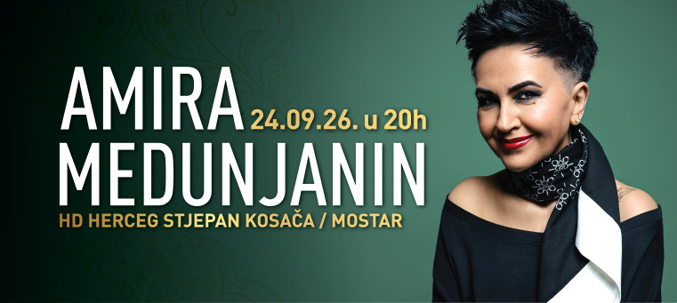 Amira Medunjanin @ Mostar