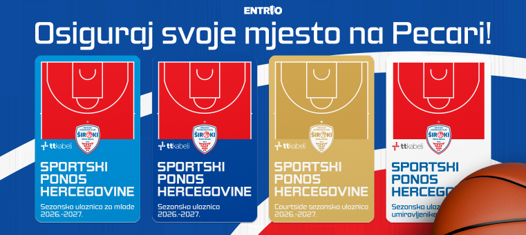 HKK "ŠIROKI TT KABELI" SEZONSKA ULAZNICA 2026/2027