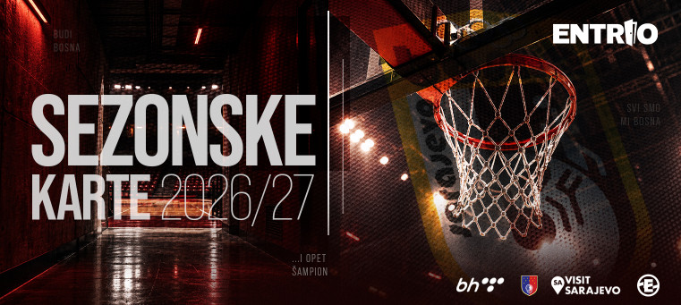 KK BOSNA BH TELECOM - SEZONSKA ULAZNICA 2026/2027