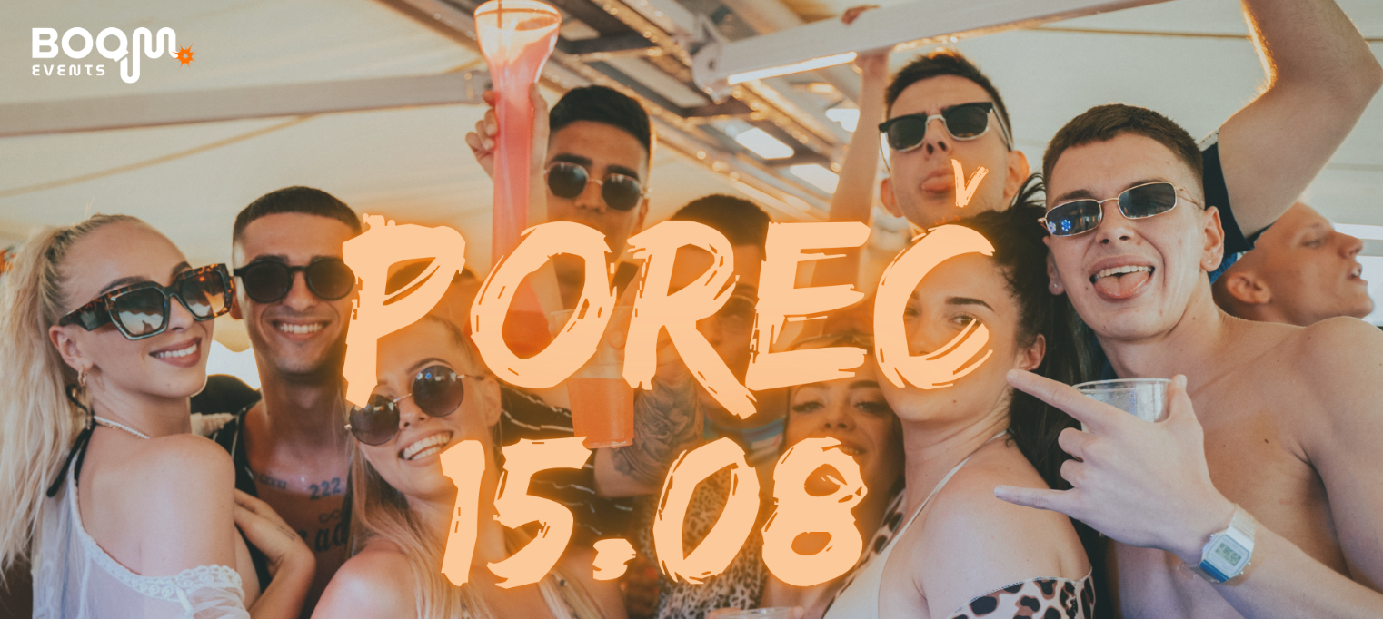 BOOM Boat Party - Poreč + After Party - vol. 7