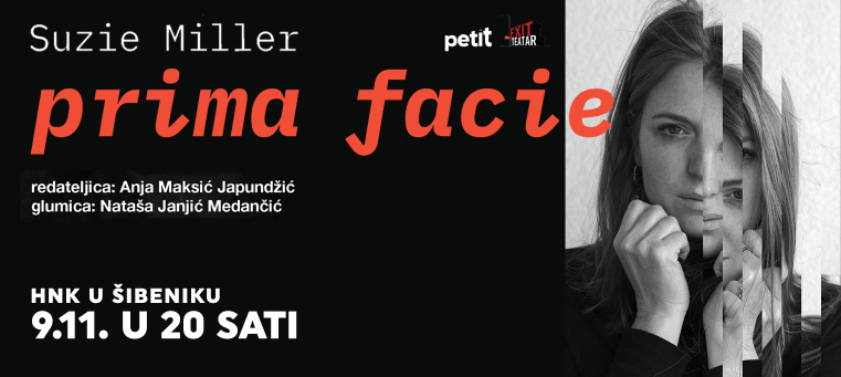 PRIMA FACIE, predstava, Šibenik