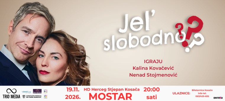 MOSTAR - "Jel slobodno?"