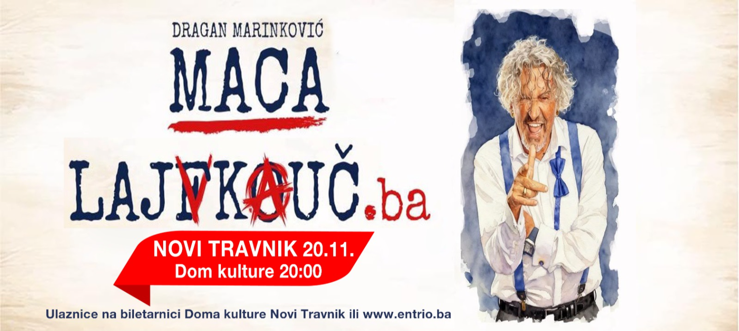 NOVI TRAVNIK - Dragan Marinković Maca - LAJFKOUČ