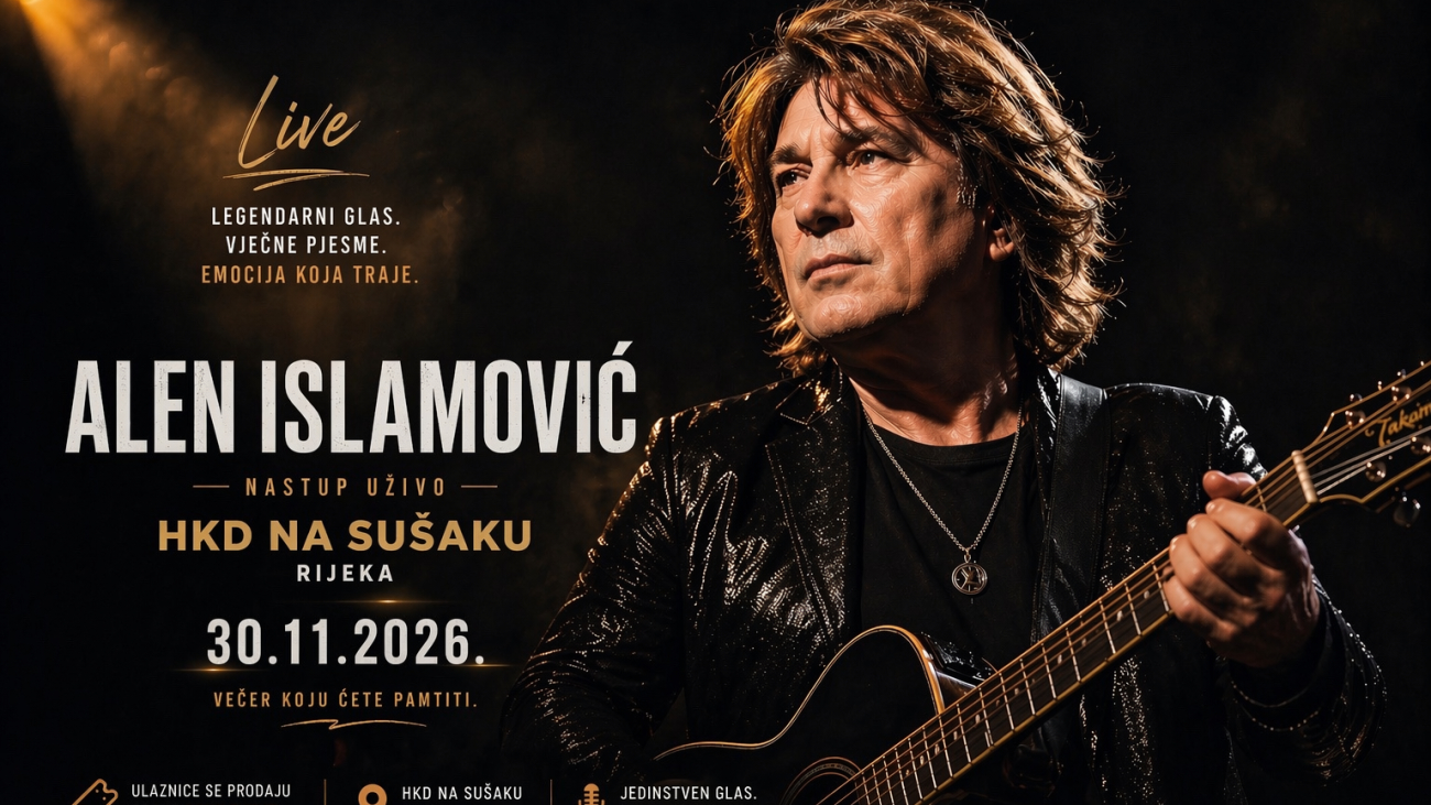 Alen ISLAMOVIĆ & band @ HKD na Sušaku, Rijeka