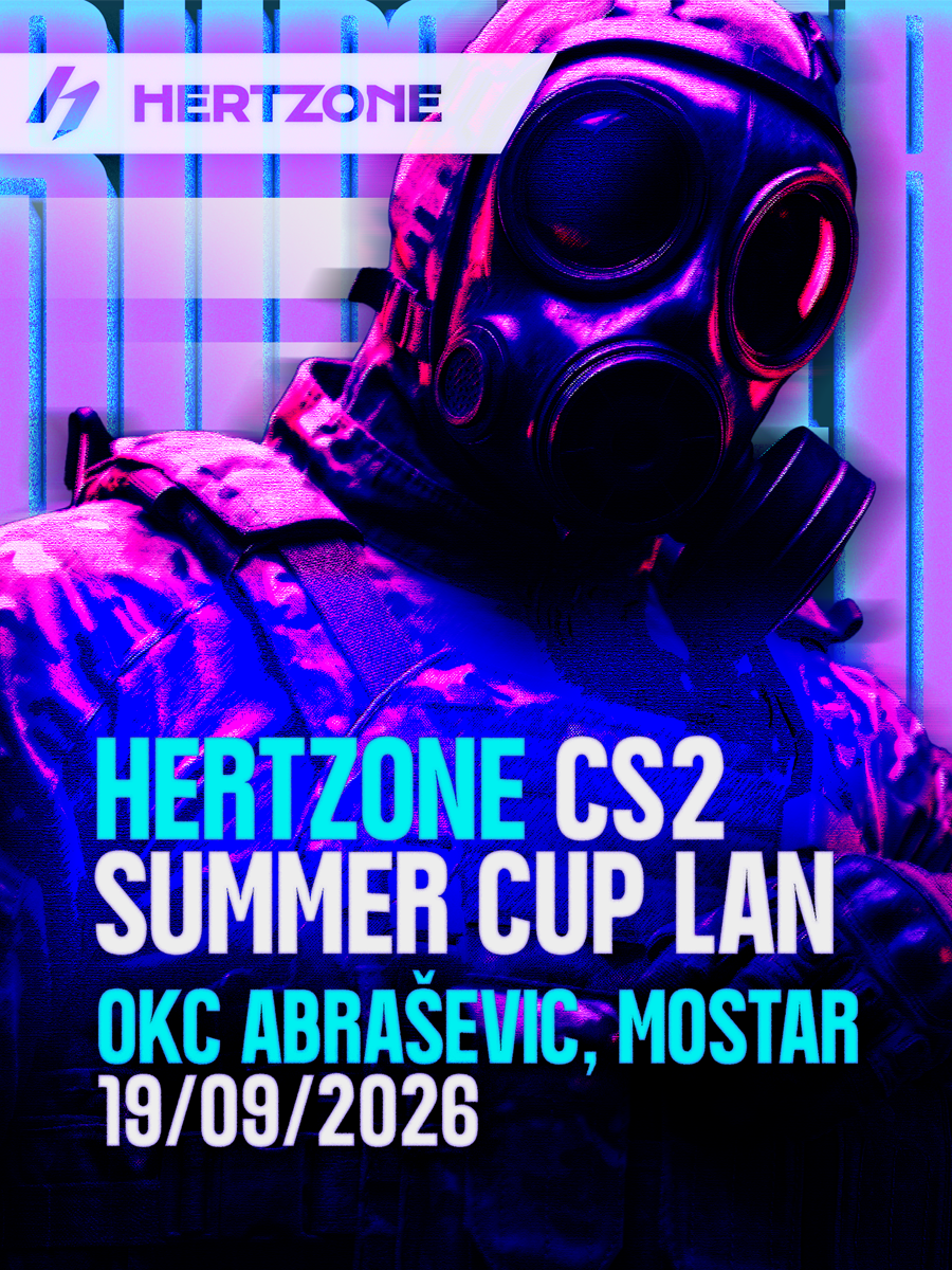 HertzOne Counter Strike 2 LAN Završnica