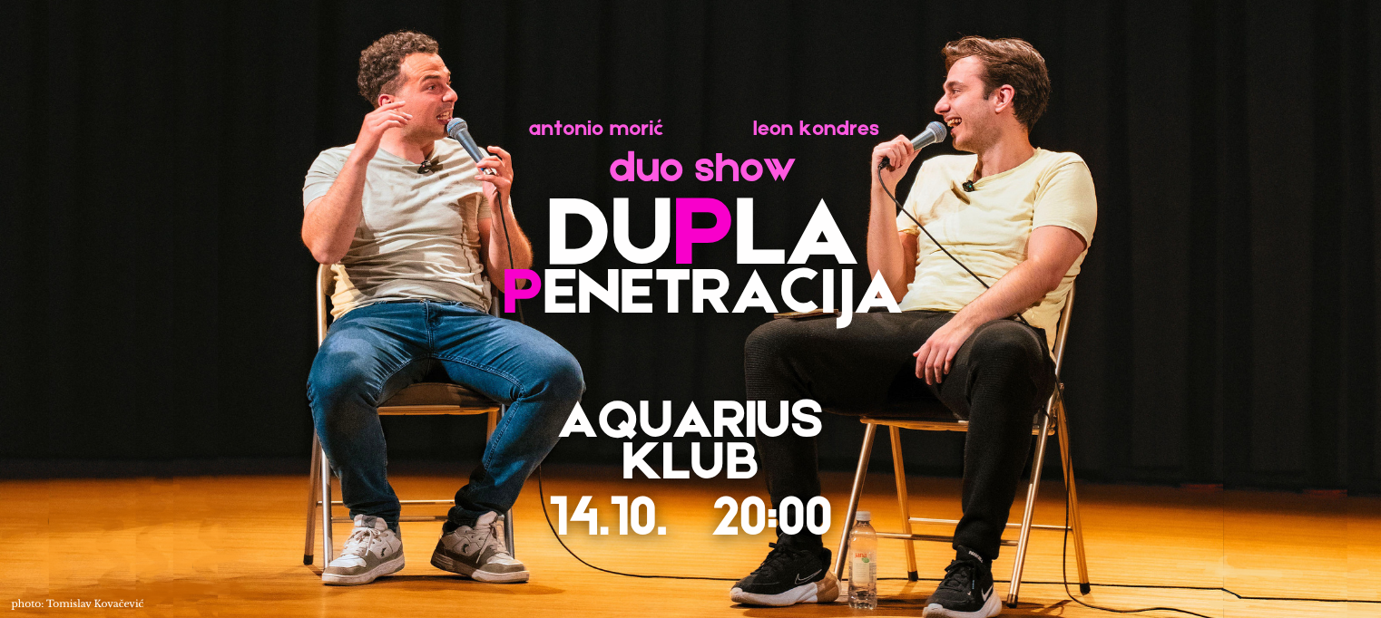 ZAGREB: "Dupla penetracija" II Leon & Antonio