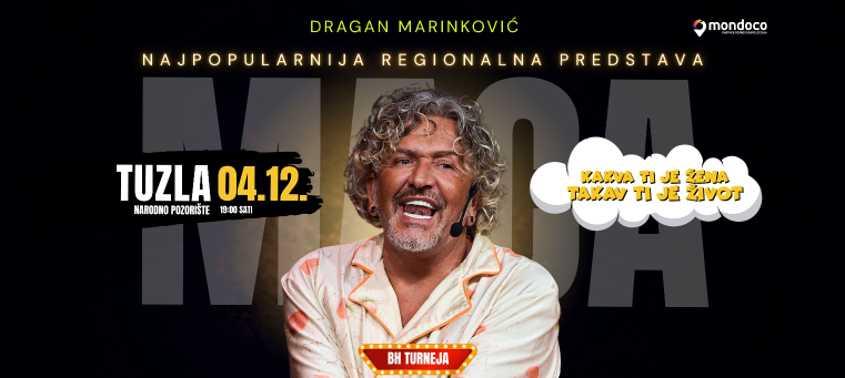 DRAGAN MARINKOVIĆ MACA - KAKVA TI JE ŽENA TAKAV TI JE ŽIVOT @TUZLA