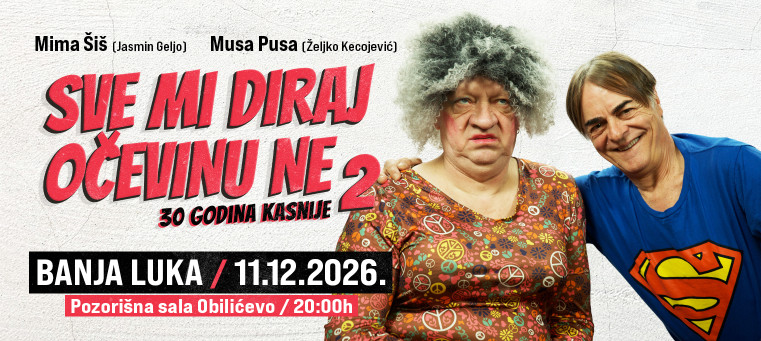 BANJA LUKA - SVE MI DIRAJ, OČEVINU NE – 30 GODINA KASNIJE