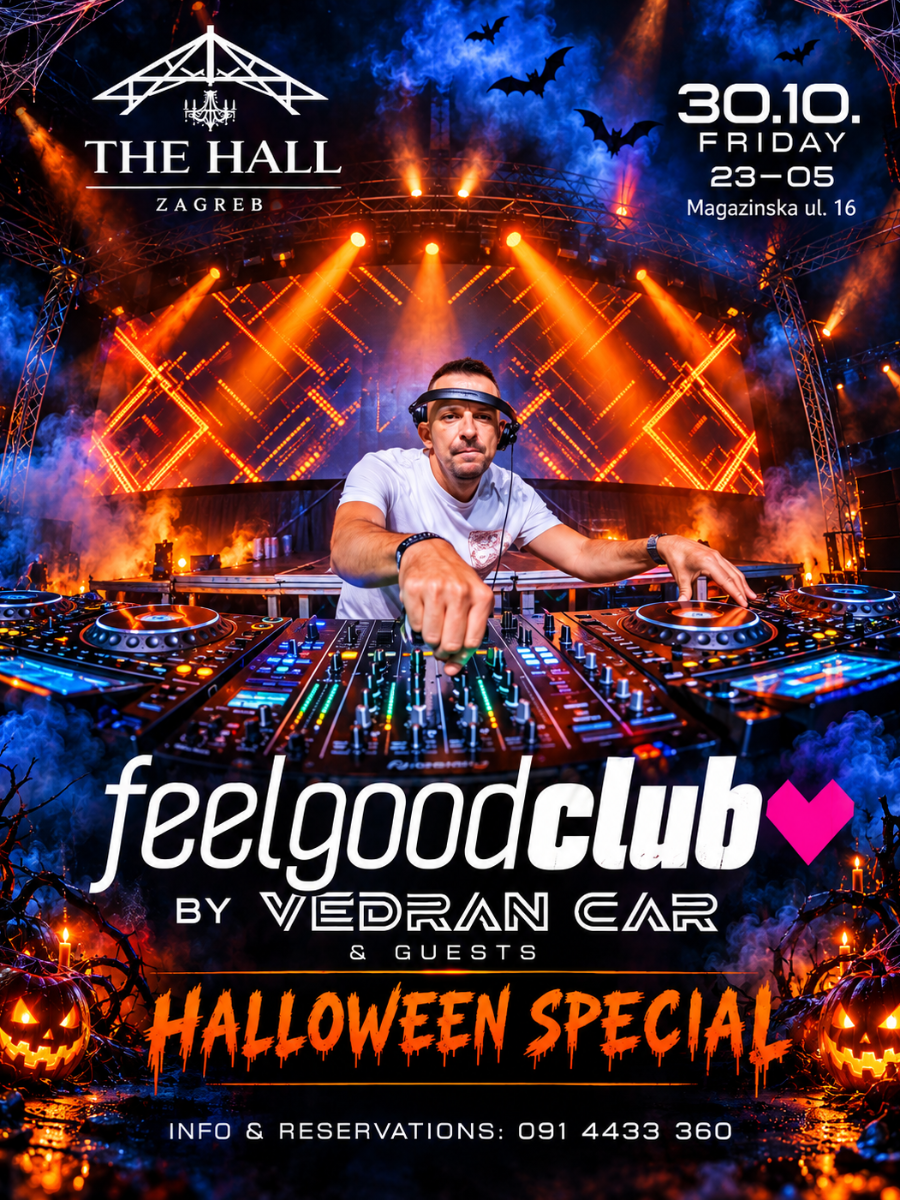 Feel good club by Vedran Car Halloween special @The Hall