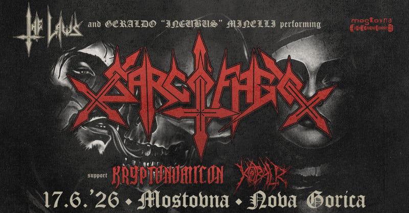 SARCÓFAGO + predskupini: KRYPTONOMICON, KOBALR
