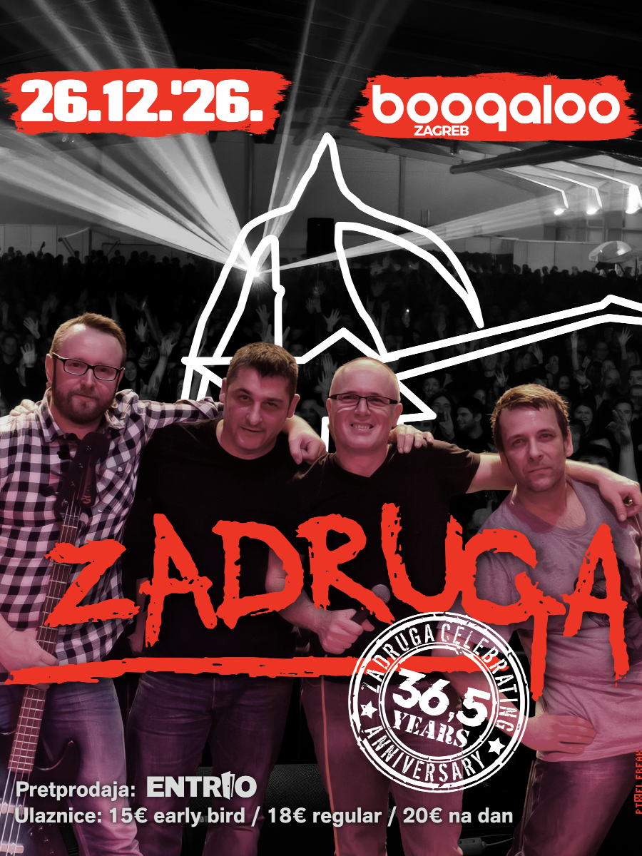 ZADRUGA live- 36,5 godina