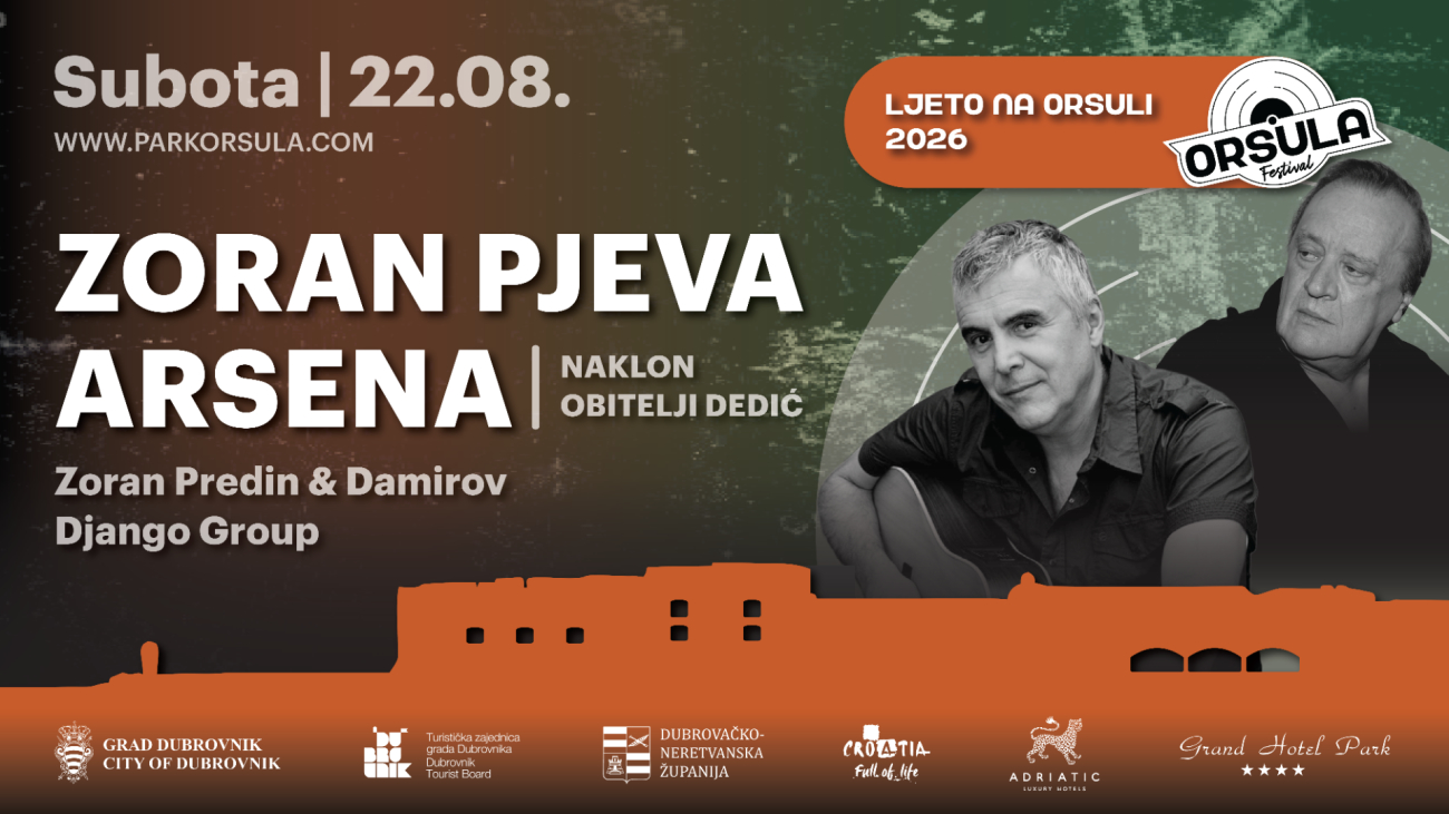 ZORAN PJEVA ARSENA/Naklon obitelji Dedić