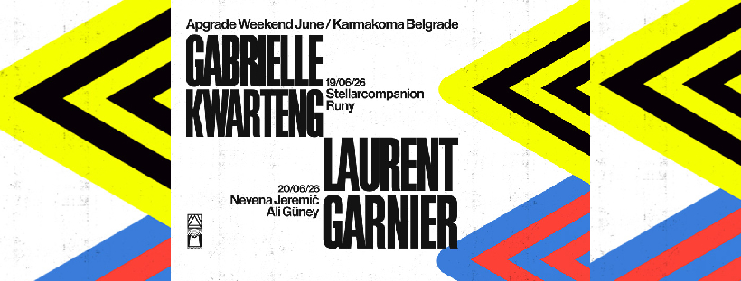 Apgrade Weekend June | 19-20.06. | Karmakoma