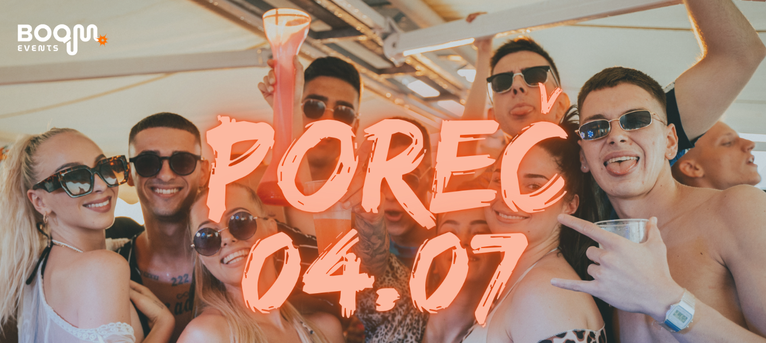 BOOM Boat Party - Poreč + After Party - vol. 1
