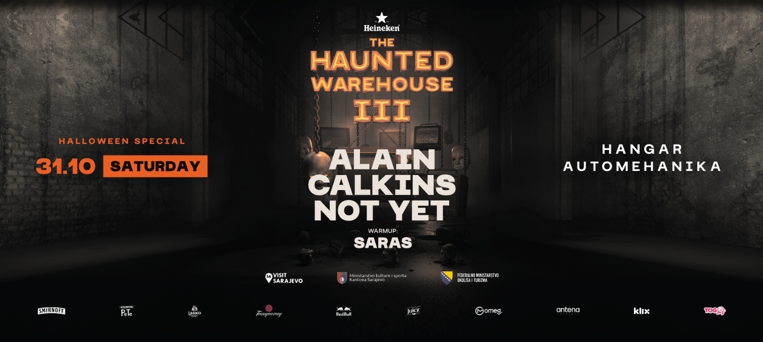 Sarajevo Matinée presents: THE HAUNTED WAREHOUSE III