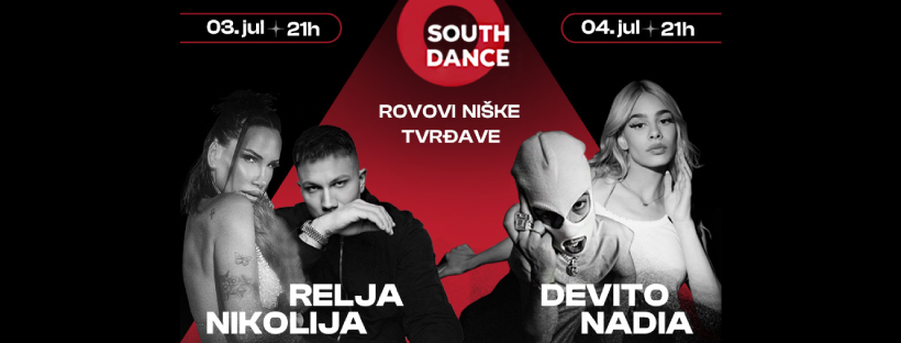 SOUTH DANCE festival | 03-04.07. | Rovovi Niške Tvrđave