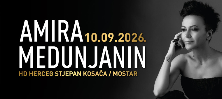 Amira Medunjanin @ Mostar