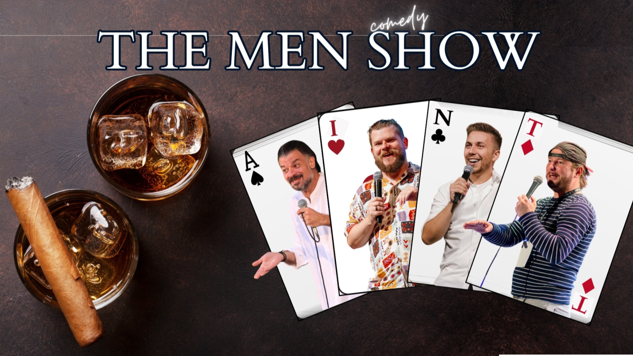 "THE MEN SHOW" stand up comedy (Hr/BiH/Srb/Mk) @ De Croy kavana Sl.Brod