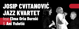 Josip Cvitanović Jazz kvartet: SWING VEČER feat Elma Oria & Ani Vuletić